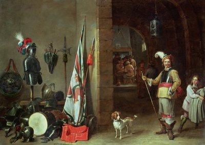 Guard Room by David Teniers the Younger